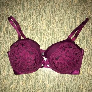 Wine colored bra - Victoria Secret - 38DD